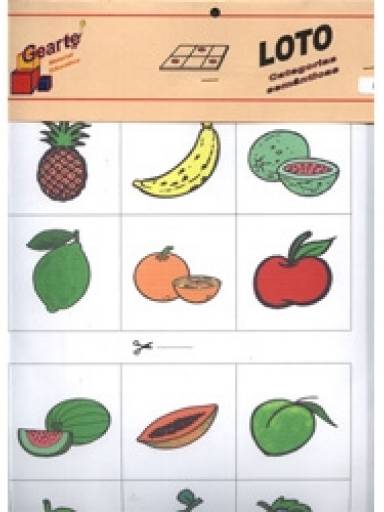 Loto / Categorias Semnticas / Frutas