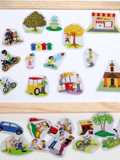 Conj. Linguagem - Cena: Passeio No Parque (c�d. 202 A)