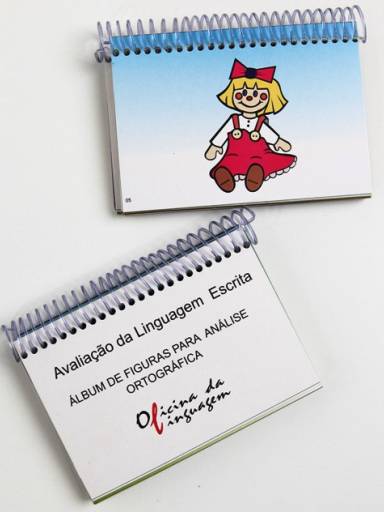 Conj. Leitura-Escrita - �lbum de Figuras An�lise Ortogr�fica Linguagem Escrita (c�d. 301)